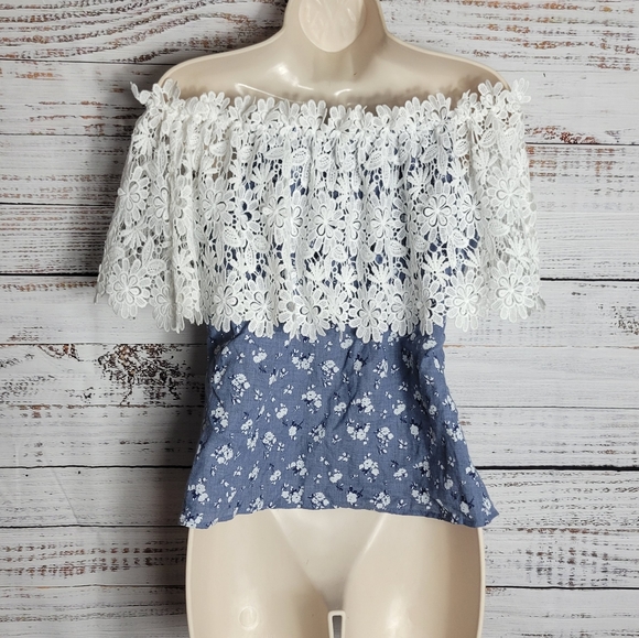 "Evelynn" cute floral top - Picture 5 of 5